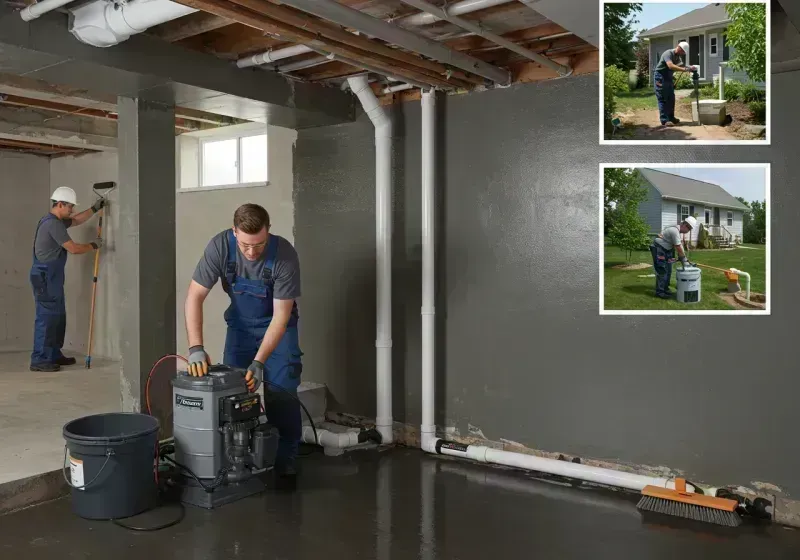 Basement Waterproofing and Flood Prevention process in Hampshire, IL